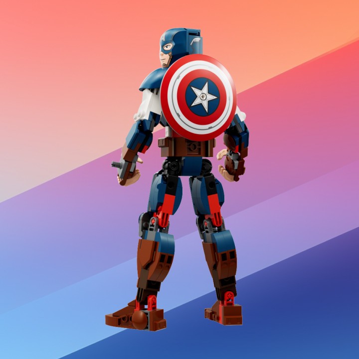 Figurka LEGO Marvel Kapitan Ameryka