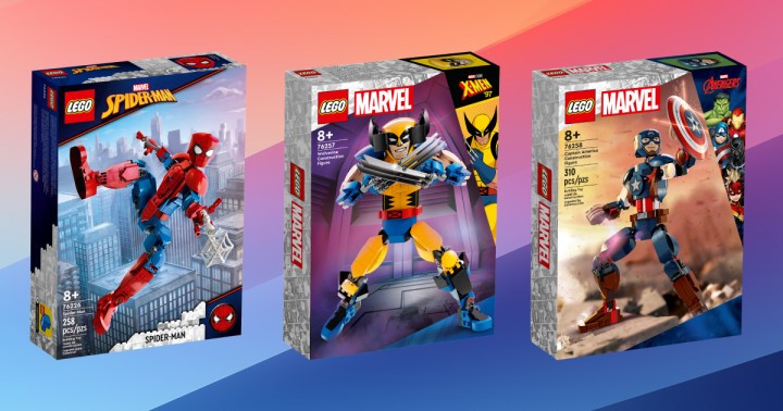 Zestawy LEGO Marvel Figurki superbohaterów