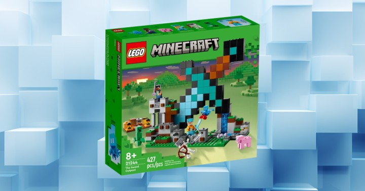 Promocja na LEGO Minecraft Bastion miecza