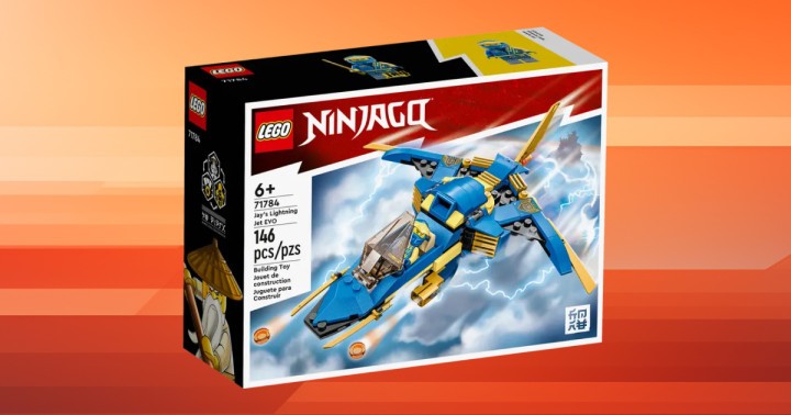 Promocja na LEGO Ninjago Odrzutowiec ponaddźwiękowy Jay'a EVO