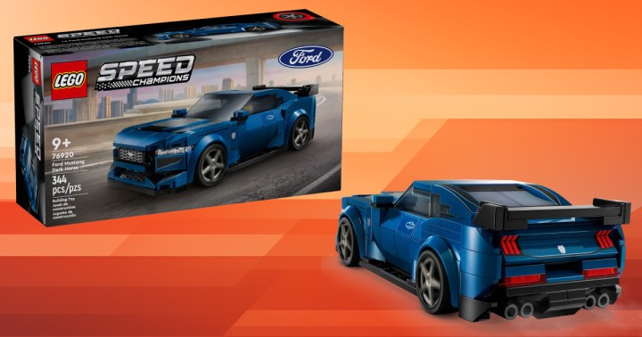 Promocja na Ford Mustang Dark Horse LEGO Speed Champions