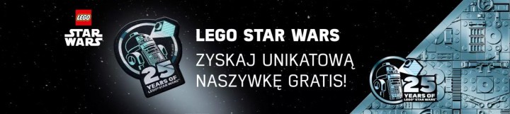 Naszywka gratis do zestawów LEGO STAR WARS