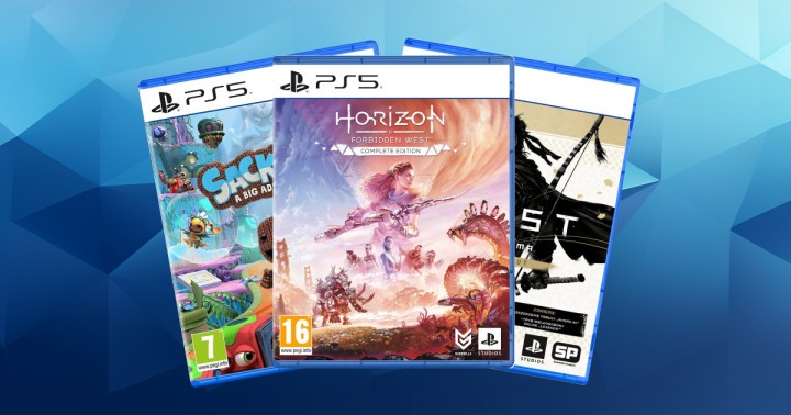 Promocje na pudełkowe gry PS5