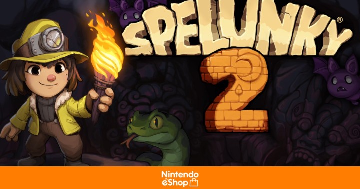 Promocja na Spelunky 2 w Nintendo eShop