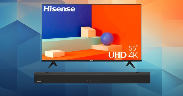 Promocja na Hisense 75A6K z soundbarem HS205G