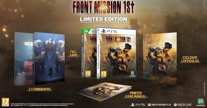 Pudełkowe Front Mission 1st Remake Limited Edition na PlayStation 5
