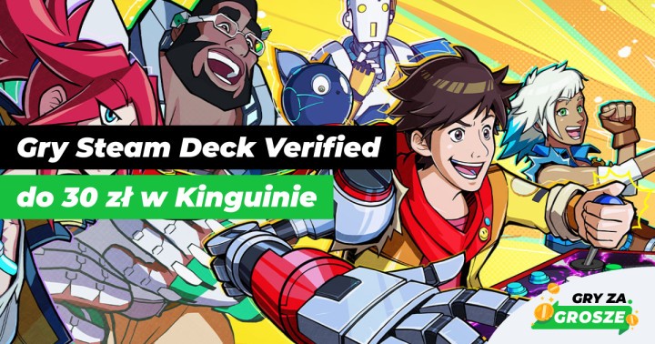Tanie gry Steam Deck Verified w Kinguinie do 30 zł