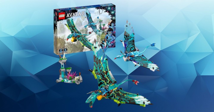 Zestaw LEGO Avatar - Pierwszy lot na zmorze Jake’a i Neytiri