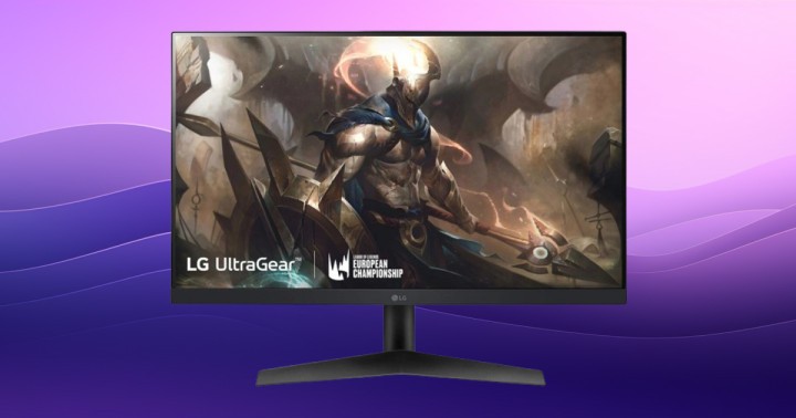 Monitor LG UltraGear (24", FullHD, IPS, 144Hz, 1ms)