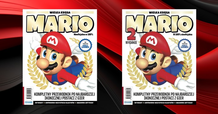 Nieoficjalna Wielka Księga Mario w twardej oprawie za jedyne 39,99 zł w RTV Euro AGD