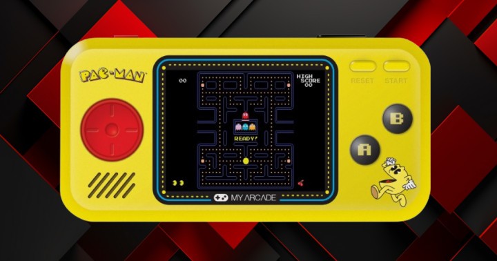 Przenośna retro konsola My Arcade Pocket Player Pac-Man za 164,99 zł (30 zł taniej) w Media Expert