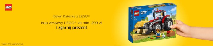 Przygotuj się na Dzień Dziecka z al.to. Kup LEGO za min. 299 zł i odbierz zestaw klocków gratis!