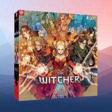 Puzzle Good Loot z gier tanio w Media Markt. Zestaw Wiedźmin (500 elementów) za 29 zł!