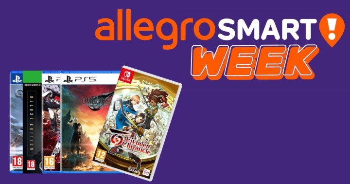 Promocje na pudełkowe gry konsolowe podczas Allegro Smart! Week