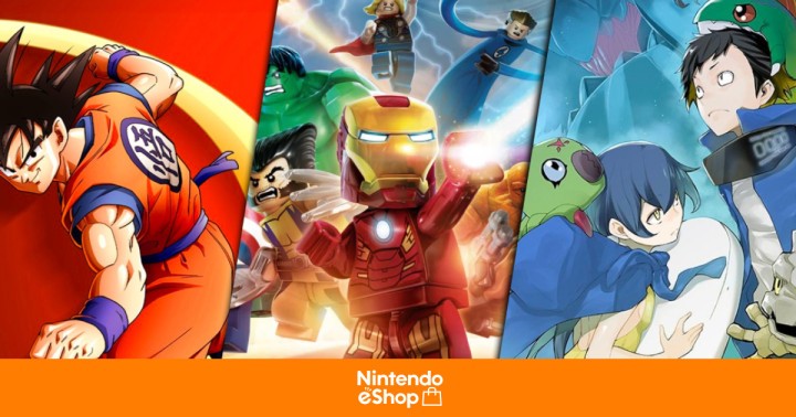 Wyprzedaż gier Bandai Namco i LEGO w Nintendo eShop