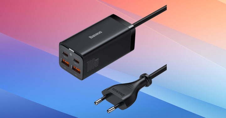 Promocja na ładowarkę Baseus 100W GaN III