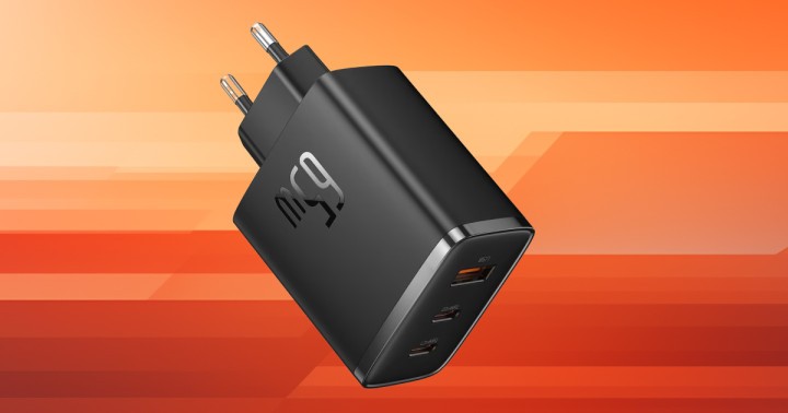 Promocja na ładowarkę Baseus 65W USB-C