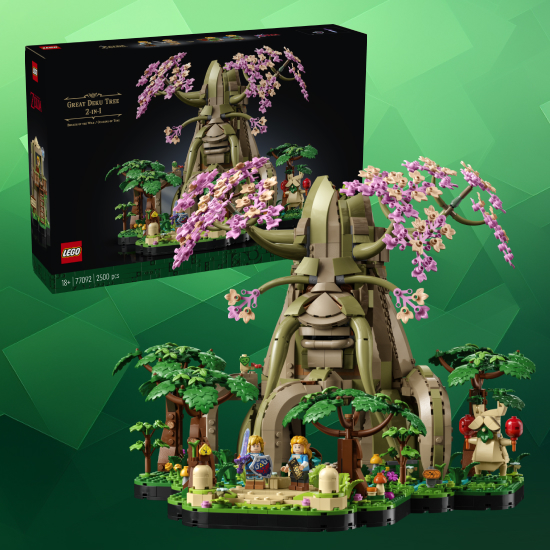 LEGO The Legend of Zelda – Great Deku Tree 2 w 1 za 1042 zł (cena katalogowa 1299,99 zł) na Allegro
