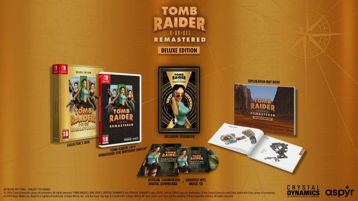 Pre-order Tomb Raider I-III Remastered Deluxe Edition