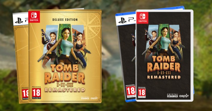 Pre-order pudełkowego Tomb Raider I-III Remastered