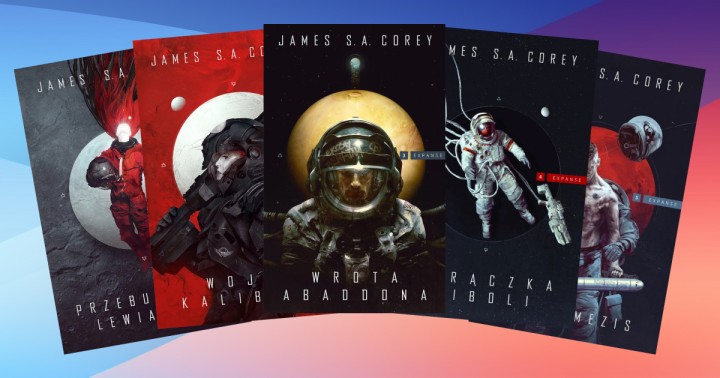 E-booki z serii Cykl Expanse po 10 zł w Świecie Książki. Zestaw 5 tomów za jedyne 43,10 zł!