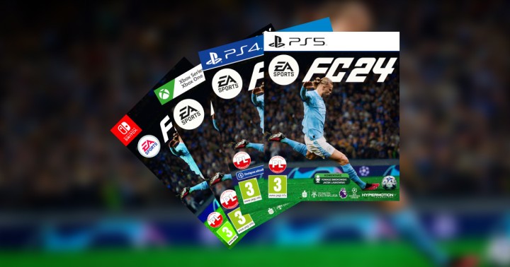Pudełkowe EA Sports FC 24 na konsole Xbox, PlayStation i NS