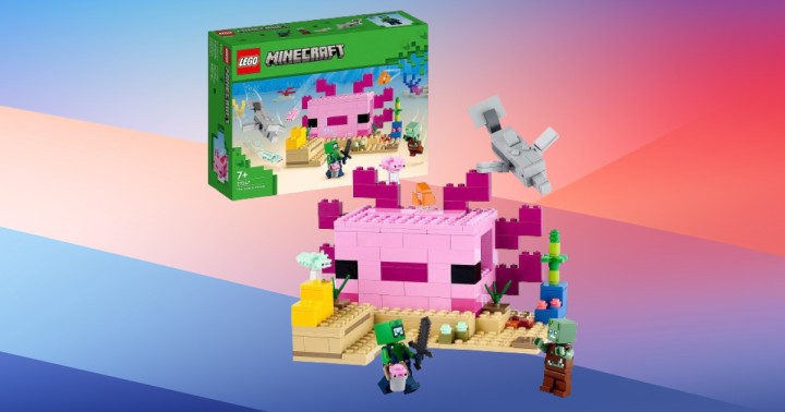 LEGO Minecraft - Dom aksolotla