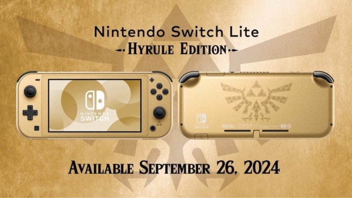 Limitowana konsola Nintendo Switch Lite w wersji Hyrule Edition dostępna za 1055 zł w Amazon