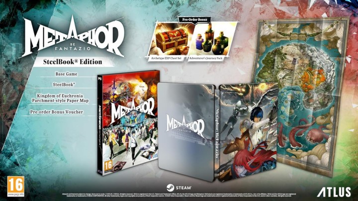 Metaphor_ ReFantazio Steelbook Edition