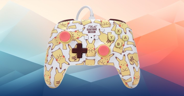 Kontroler PowerA Enhanced - Pikachu Blush do Nintendo Switch