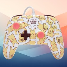 Kontroler PowerA Enhanced - Pikachu Blush do Nintendo Switch