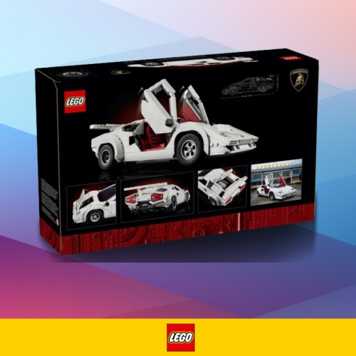 Preorder LEGO ICONS Lamborghini Countach (1506 elementów) za 779,99 w sklepie LEGO