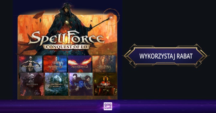 Promocja na gry z serii SpellForce (DRM-Free) w GOG.com. Klasyczne odsłony już od 5 zł!