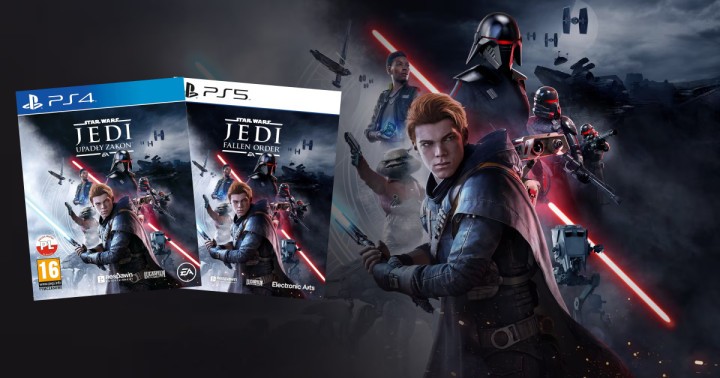 Pudełkowe Star Wars Jedi Upadły Zakon na PS4 i PS5 już za 64,90 zł w Gamefinity (InPostPay)