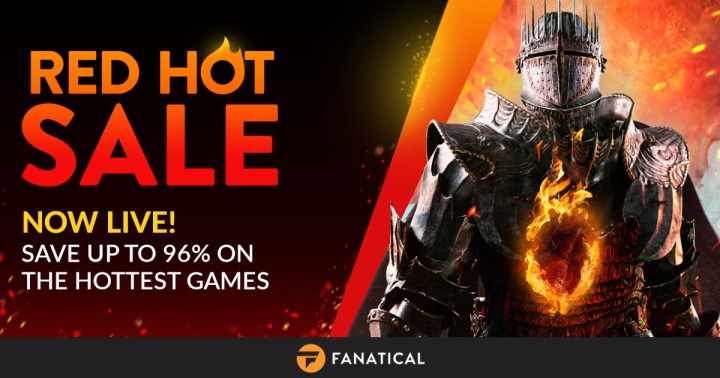 Wyprzedaż Red Hot Sale w Fanatical. Sprawdź ponad 8000 promocji i zdobądź grę PC za darmo!