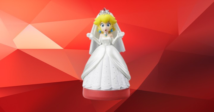 Figurka amiibo Super Mario Odyssey - Wedding Peach