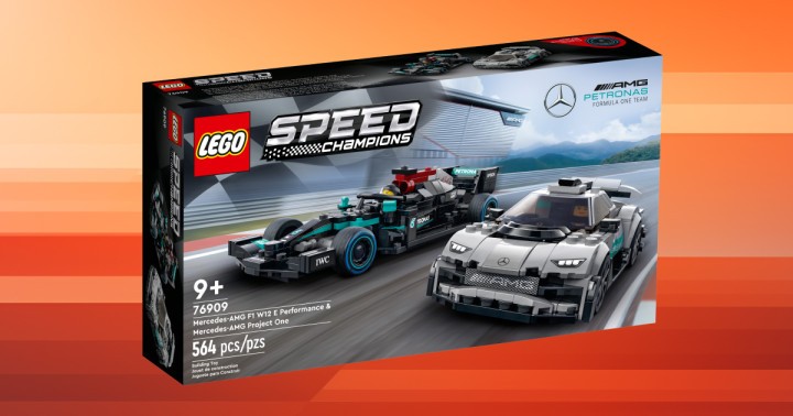 Promocja na LEGO Speed Champions Mercedes-AMG F1 W12 E Performance i Mercedes-AMG ONE