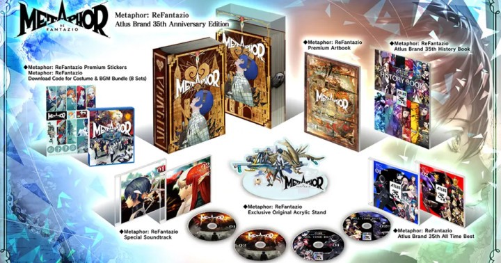 Preorder Metaphor: ReFantazio Atlus Brand 35th Anniversary Edition