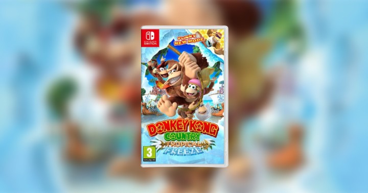 Pudełkowe Donkey Kong Country: Tropical Freeze na Nintendo Switch