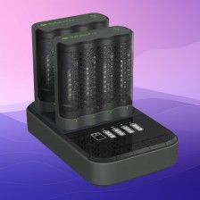 Dwie ładowarki GP ReCyko Pro + stacja dokująca + 8 akumulatorów (2000 mAh) za 179 zł w Amazon
