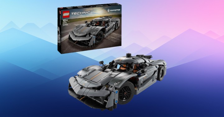 LEGO Technic - Szary hipersamochód Koenigsegg Jesko Absolut