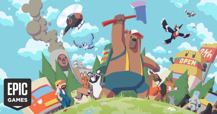 Miś z siekierą na ratunek środowisku! Znamy tytuł nowej gry PC za darmo od sklepu Epic Games