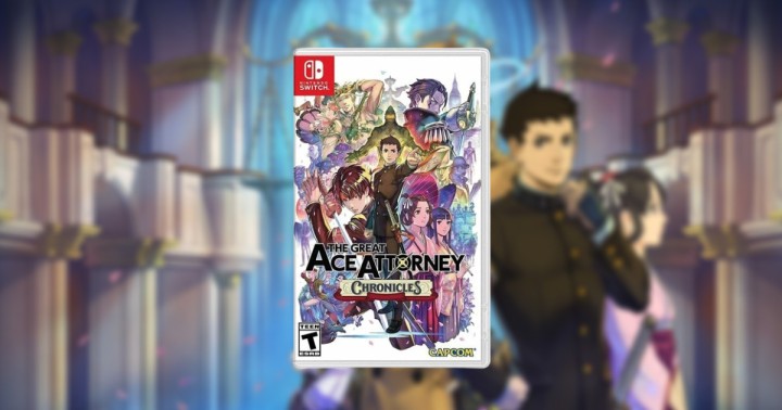 Pudełkowe The Great Ace Attorney Chronicles na Nintendo Switch