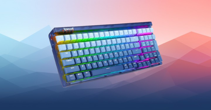 Bezprzewodowa klawiatura Redragon K656 Garen Purple