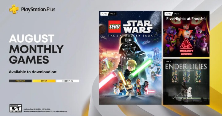 Sierpień 2024 w PlayStation Plus Essential! LEGO Star Wars oraz 2 inne gry na PS4 i PS5