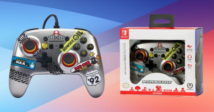 Stylowy kontroler PowerA Mario Kart do Switcha za 89 zł (aż 70,99 zł taniej) w RTV Euro AGD