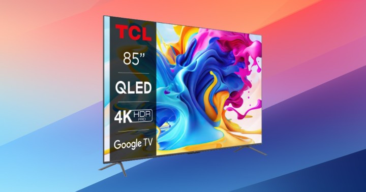 Telewizor TCL 85C645 (85", QLED, 4K, Google TV, Dolby Vision, Atmos, HDMI 2.1)