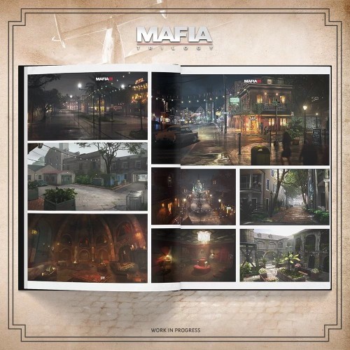 Kolekcjonerski artbook The Art of Mafia Trilogy