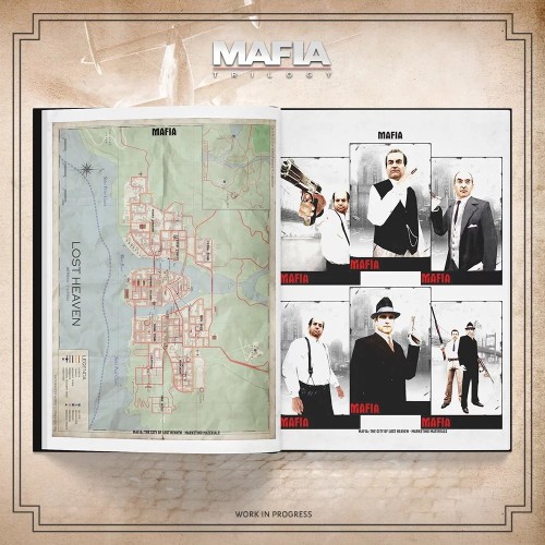 Kolekcjonerski artbook The Art of Mafia Trilogy