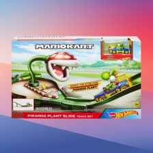 Zestaw Hot Wheels Mario Kart Piranha Plant + Mach 8 Yoshi za jedyne 63,81 zł w Amazon PL